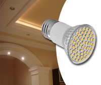 5W 48 SMD LED IZZÓ E27 FOGLALATTAL